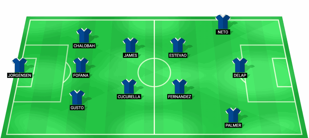 Alineación probable de Chelsea vs Arsenal Carabao Cup semifinal ida 14/01/2026