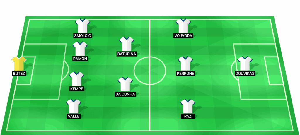 Alineación probable de Como para el partido contra Napoli en la Coppa Italia 2026